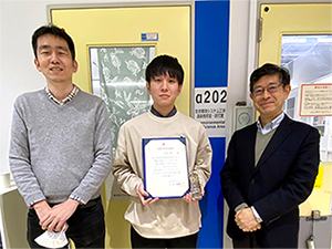 博士前期課程２年の平野啓太さんが第４５回日本分子生物学会年会にて「Science Pitch AWARD」を受賞しました